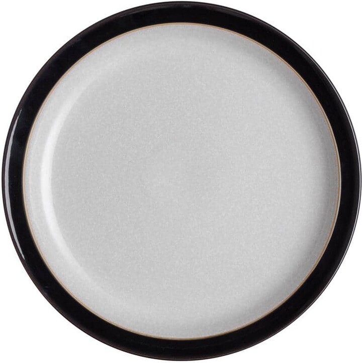 Denby Elements Black Dinner Plate
