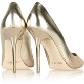 Thumbnail for your product : Jimmy Choo Abel degradé metallic leather and suede pumps
