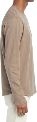 Alternative Long Sleeve Shirttail Cotton & Hemp Jersey T-Shirt