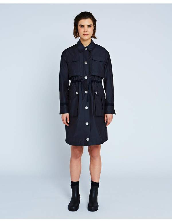 hunter trench coat