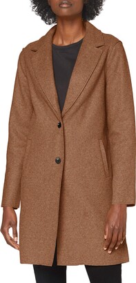 Only Women\'s Onlcarrie Noos - Coat Bonded ShopStyle Otw
