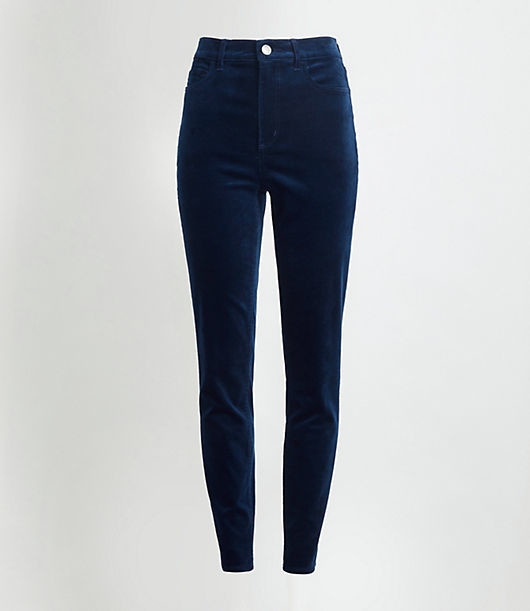 womens tall velvet pants