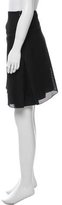 Thumbnail for your product : Reed Krakoff Asymmetrical Mesh Skirt