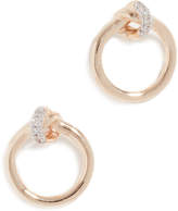 Thumbnail for your product : Adina Reyter 14k Diamond Pave Loop Post Earrings