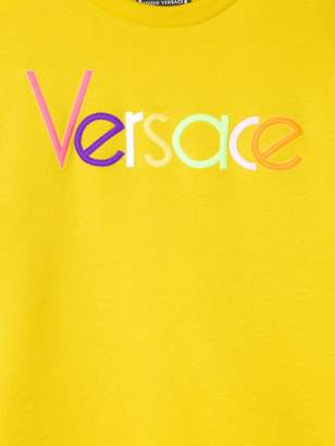 Versace logo patch T-shirt