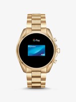 Thumbnail for your product : Michael Kors Gen 5 Bradshaw Gold-Tone Smartwatch