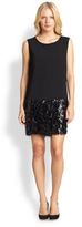 Thumbnail for your product : DKNY Sequined Shift Dress