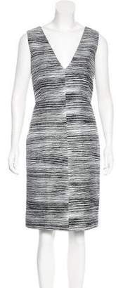 Calvin Klein Collection Sleeveless Printed Dress