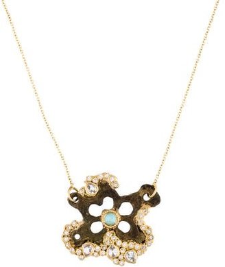 Armenta 18K Diamond & Multistone Sueno Star Artifact Pendant Necklace