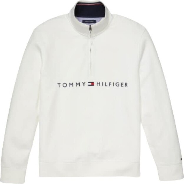 Tommy Hilfiger Men's Adaptive Quarter Zip Sweatshirt with Extended Zipper  Pull - ShopStyle