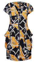 Thumbnail for your product : City Chic Scarf Print Zip Front Tunic