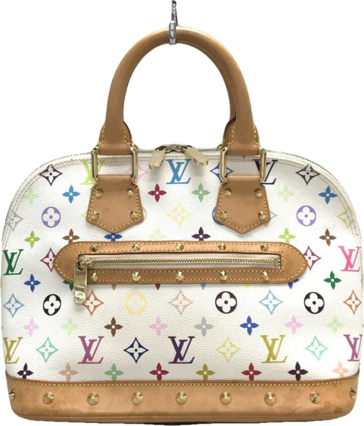 Louis Vuitton White Leather Handbags