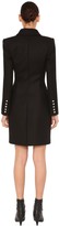 Thumbnail for your product : Balmain Double Breast Cloth Wool Coat