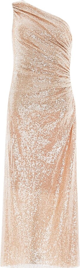 Needle & Thread Malia One-Shoulder Ballerina Dress