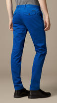 Thumbnail for your product : Burberry Skinny Fit Cotton Twill Chinos