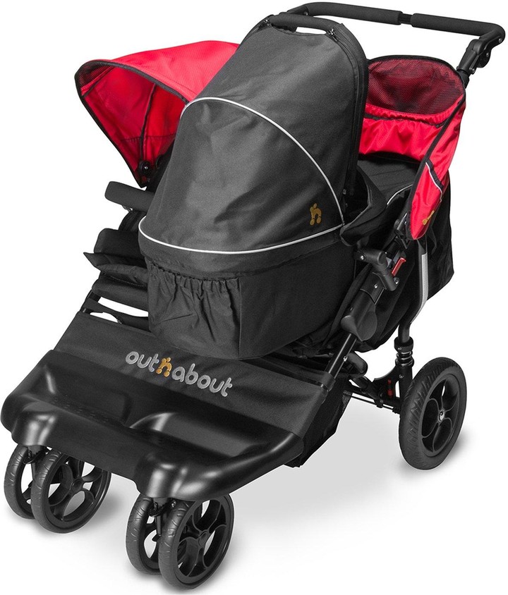 out and about double stroller