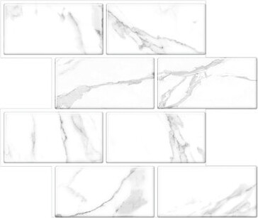 Tic Tac Tiles Peel & Stick Thicker Subway Tile