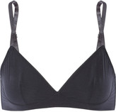 Thumbnail for your product : Bodas Smooth Tactel® soft-cup bralet
