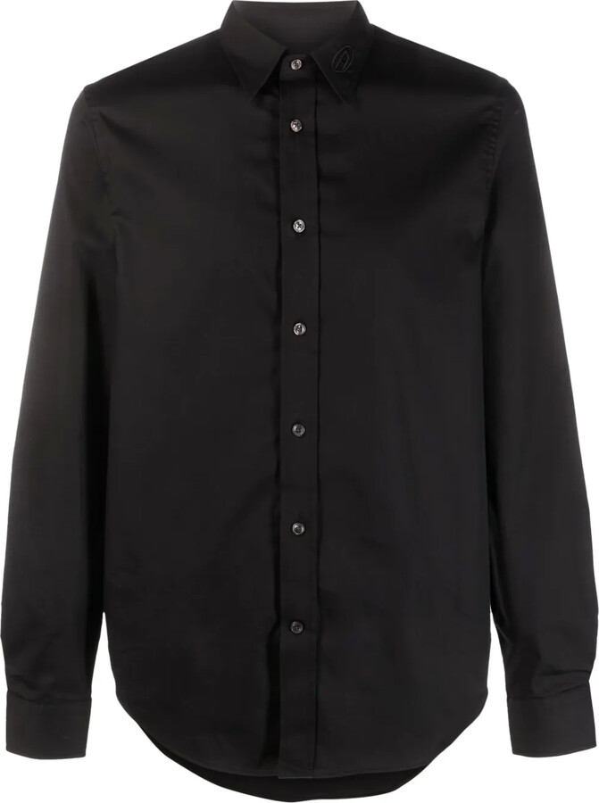 black long sleeve diesel shirt