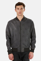 Thumbnail for your product : Lucien Pellat-Finet Men's Skull Leather Jacket