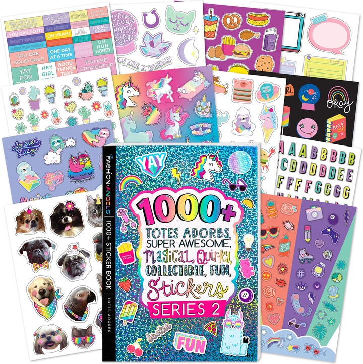Fashion Angels 1,000+ Totes Adorbs Sticker Book