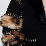 Thumbnail for your product : Faux Fur Knit Coat Mr. Moustache