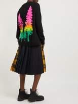 Thumbnail for your product : The Elder Statesman Reg Forest-intarsia Cashmere Sweater - Womens - Black Multi