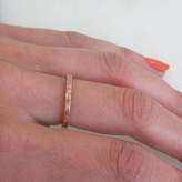 Thumbnail for your product : Kirsty Taylor Goldsmiths Rose Gold Vintage Style Engraved Wedding Ring