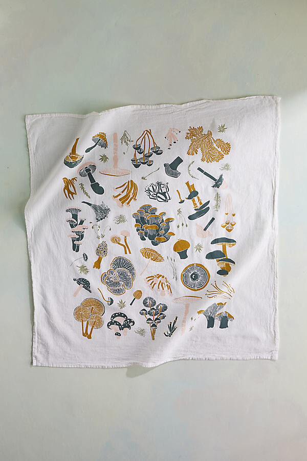Moss + Mushroom Dish Towel at Terrain
