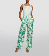 Thumbnail for your product : MAX MARA LEISURE Silk Tenzone Trousers