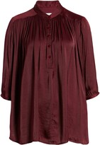 Thumbnail for your product : Rebecca Minkoff Fleur Rumpled Satin Blouse