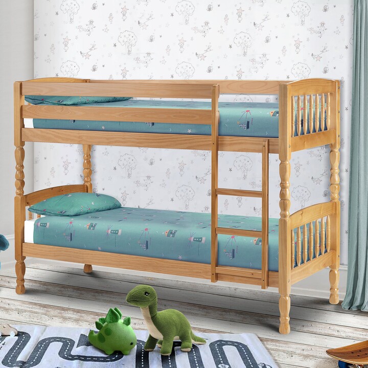 Dunelm Lincoln Pine Bunk Bed Brown ShopStyle
