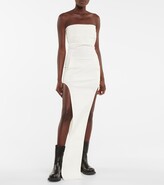 Thumbnail for your product : Rick Owens Stretch-cotton bustier dress