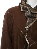 Thumbnail for your product : Fendi Suede and Mink Coat