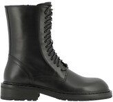Thumbnail for your product : Ann Demeulemeester Danny Lace-Up Combat Boots