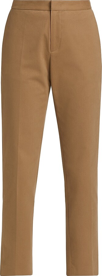 Fabiana Filippi Women's Tecno Tailored Regular-Fit Trousers - Open Green - Size 2
