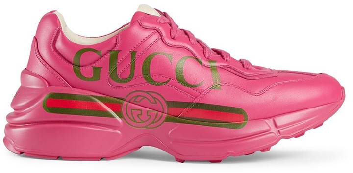 gucci pink shoes