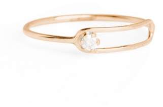 SARAH & SEBASTIAN Nimbus Diamond Oblong Ring