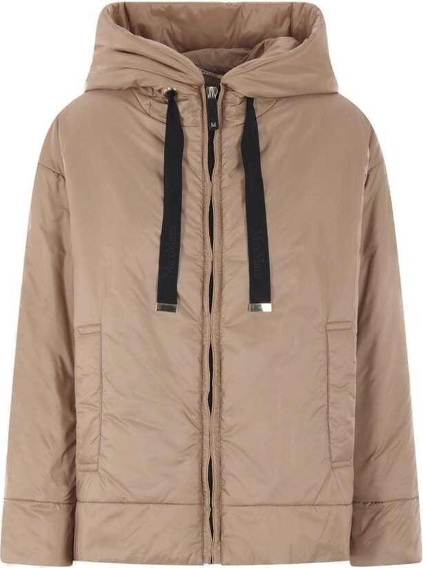 Max Mara The Cube Daria Zip-Up Drawstring Jacket