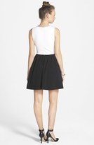 Thumbnail for your product : As U Wish Embellished Neck Skater Dress