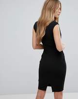 Thumbnail for your product : Lipsy Wrap Front Mini Dress