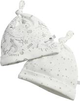Thumbnail for your product : Mamas and Papas Jersey Hats (2 Pack) - Cream