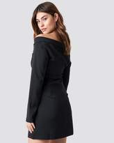Thumbnail for your product : NA-KD Off-Shoulder Blazer Dress