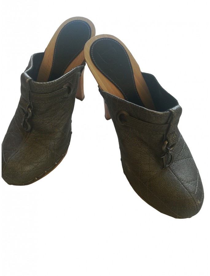 christian dior clogs