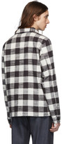 Thumbnail for your product : Naked and Famous Denim Black and White Slubby Check Work Shirt