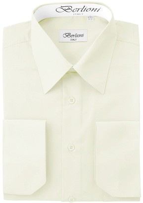 Berlioni BDSS-RYL-20-36-1 Men's Solid Dress Shirt 20" Neck x 36-37" Sleeve Royal
