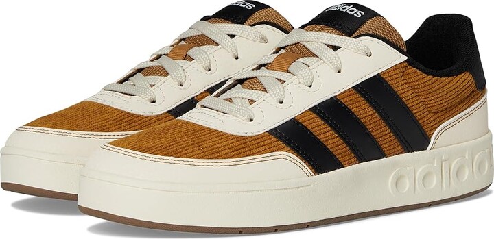 Adidas Originals Kids Breakbase Shoes (Big Kid) Kids Shoes Bronze Strata/Black/Wonder White : 4 Big Kid M, Synthetic