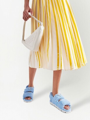 Prada Terrycloth Slingback Sandals - ShopStyle