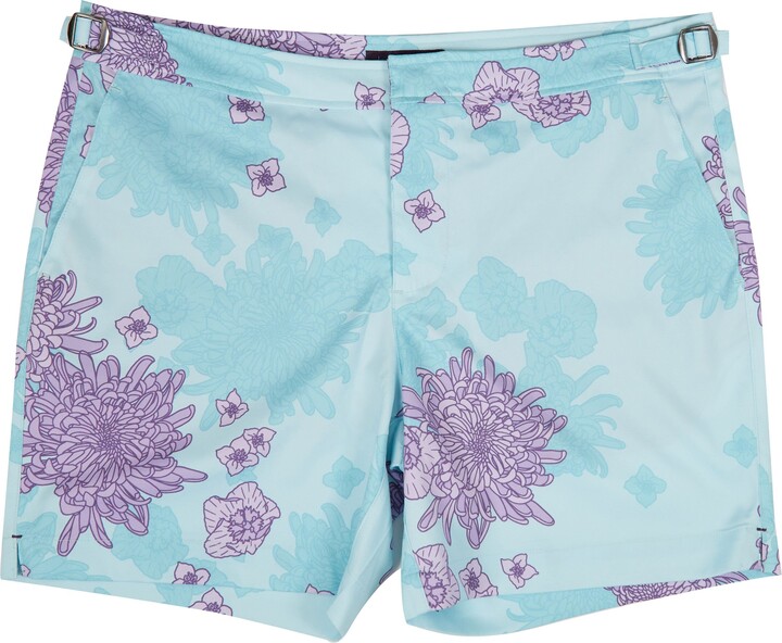 Lords of Harlech Green Pool Mumms Dream Swim Short - Aqua