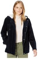 corduroy sherpa jacket women's